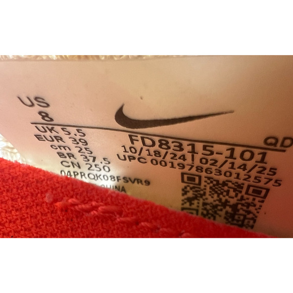 Nike Air Zoom Alphafly Next% 3 Coconut Milk Women’s Size 8 FD8315-101 New - Picture 12 of 16